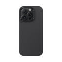 Apple iPhone 16 Pro Uyumlu Kılıf Benks M-safe Şarj Özellikli Metal Kamera Çerçeveli Magnetik ArmorAir 600D Kevlar Fiber Kapak - 1