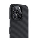 Apple iPhone 16 Pro Uyumlu Kılıf Benks M-safe Şarj Özellikli Metal Kamera Çerçeveli Magnetik ArmorAir 600D Kevlar Fiber Kapak - 2