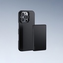 Apple iPhone 16 Pro Uyumlu Kılıf Benks M-safe Şarj Özellikli Metal Kamera Çerçeveli Magnetik ArmorAir 600D Kevlar Fiber Kapak - 9