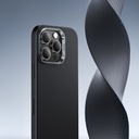 Apple iPhone 16 Pro Uyumlu Kılıf Karbon Fiber M-safe Şarj Özellikli Kamerra Kontrol Butonlu Benks Hybrid ArmorPro 600D Kevlar Kapak - 3