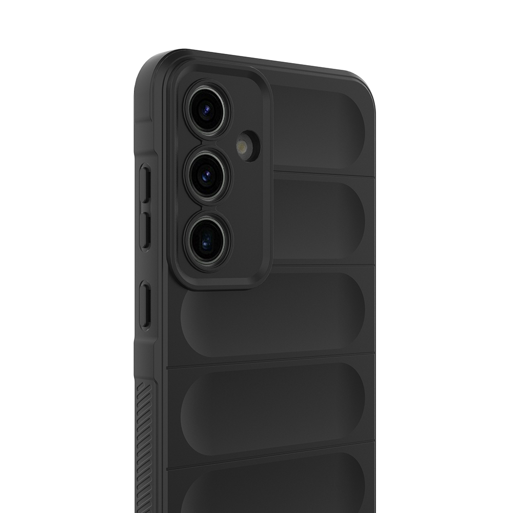 Samsung Galaxy S25 Uyumlu FE Kılıf Esnek TPU Oyuklu Arka Yüzey Tasarımlı Zore Etnik Silikon Kapak - 10