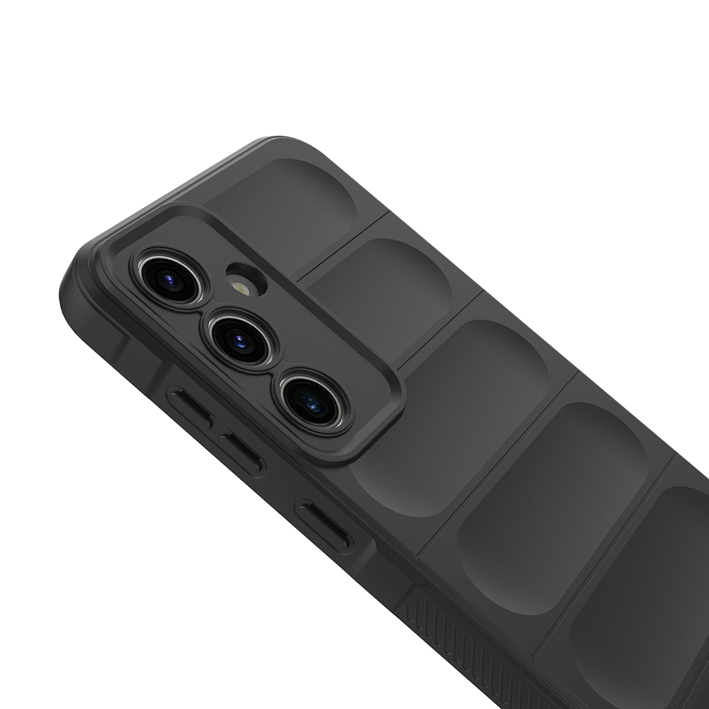 Samsung Galaxy S25 Uyumlu FE Kılıf Esnek TPU Oyuklu Arka Yüzey Tasarımlı Zore Etnik Silikon Kapak - 12