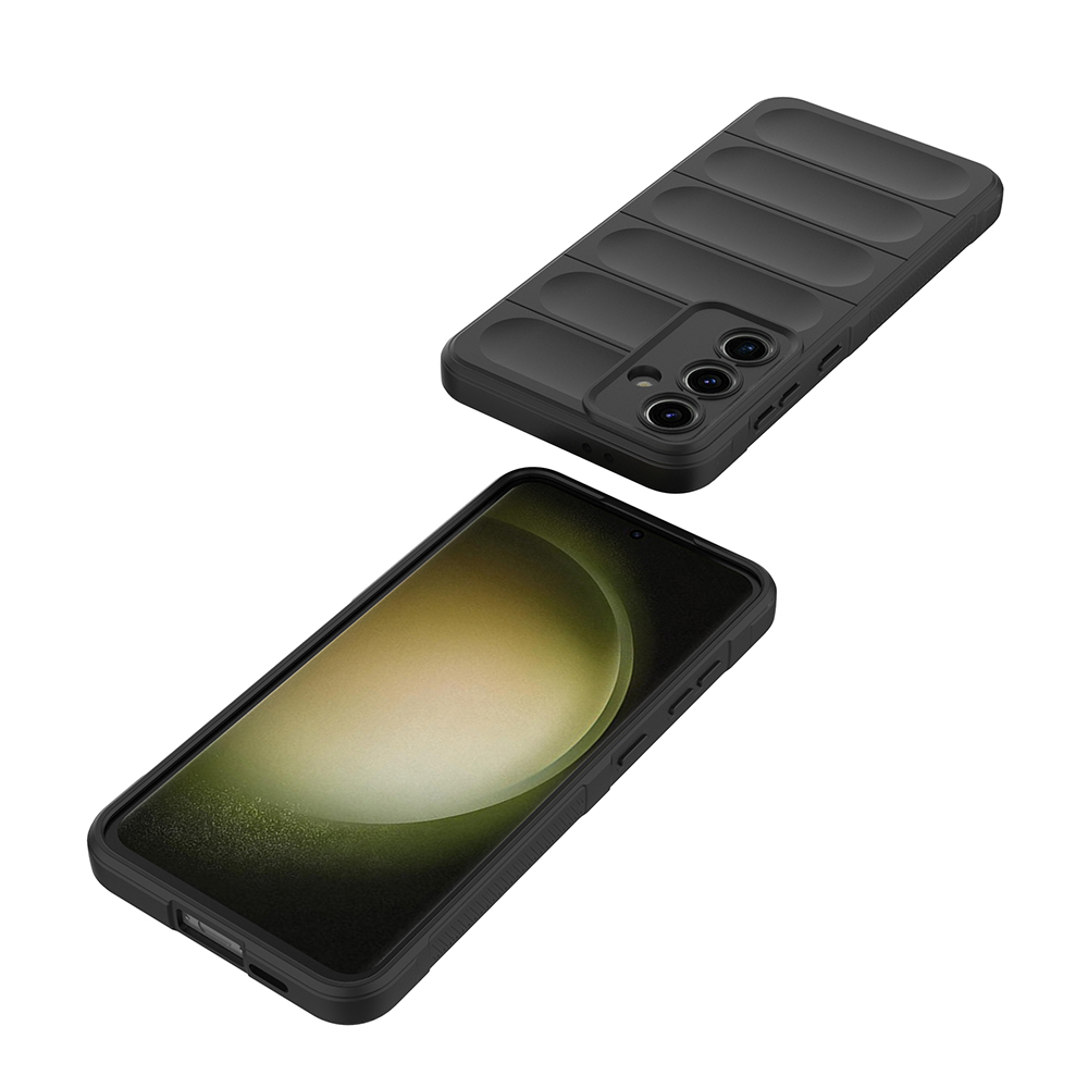Samsung Galaxy S25 Uyumlu FE Kılıf Esnek TPU Oyuklu Arka Yüzey Tasarımlı Zore Etnik Silikon Kapak - 18