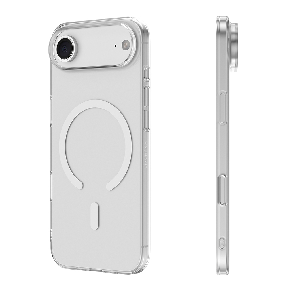 Apple iPhone 17 Air Uyumlu Kılıf M-safe Şarj Özellikli Youngkit High Definition Serisi Kapak - 1