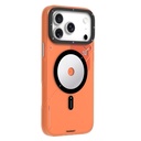 Apple iPhone 17 Pro Uyumlu Kılıf M-safe Şarj Özellikli Disk Desenli Youngkit Disc Battle Kapak - 2