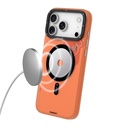 Apple iPhone 17 Pro Uyumlu Kılıf M-safe Şarj Özellikli Disk Desenli Youngkit Disc Battle Kapak - 6