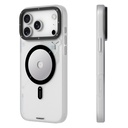 Apple iPhone 17 Pro Uyumlu Kılıf M-safe Şarj Özellikli Disk Desenli Youngkit Disc Battle Kapak - 7