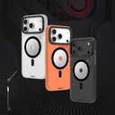 Apple iPhone 17 Pro Uyumlu Kılıf M-safe Şarj Özellikli Disk Desenli Youngkit Disc Battle Kapak - 11