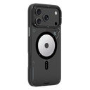 Apple iPhone 17 Pro Max Uyumlu Kılıf M-safe Şarj Özellikli Disk Desenli Youngkit Disc Battle Kapak - 3
