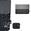 Lenyes LB503 Darbe Emici Su Geçirmez PU Cordura Kumaş 13-14 inç Laptop Çantası - 1