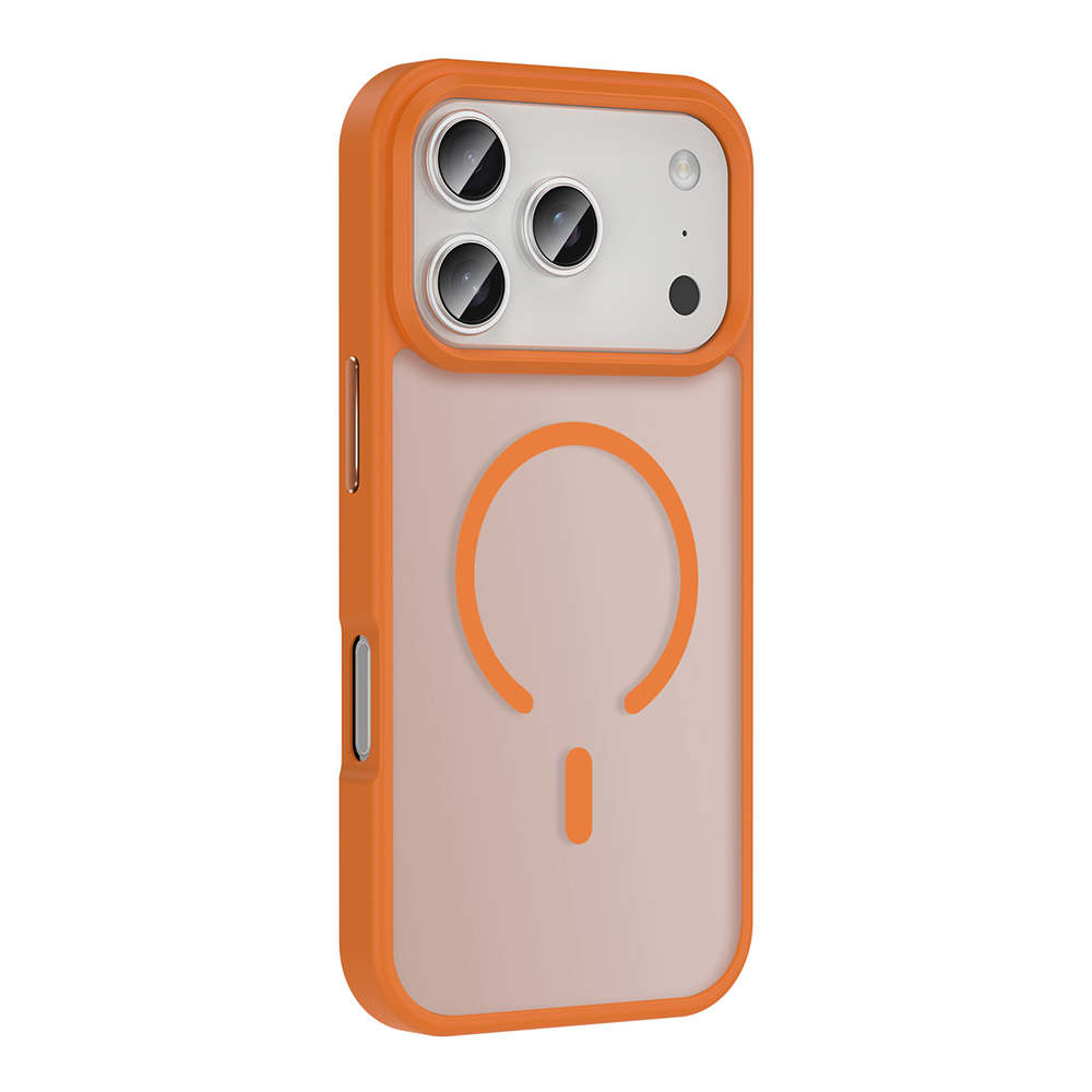 Apple iPhone 17 Pro Max Uyumlu Kılıf M-safe Şarj Özellikli Mat Arka Yüzey Zore Sio Kapak - 3
