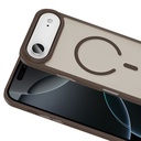 Apple iPhone 17 Air Uyumlu Kılıf M-safe Şarj Özellikli Mat Arka Yüzey Zore Sio Kapak - 7