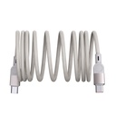 Zore ZR-44 Type-C to Type-C PD 100W Örgü Tasarımlı Hızlı Şarj Özellikli Data ve Şarj Kablosu 1M - 4