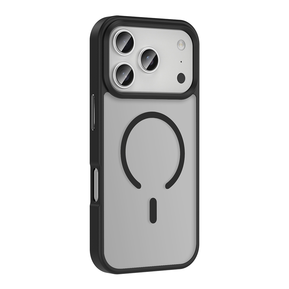 Apple iPhone 17 Pro Uyumlu Kılıf M-safe Şarj Özellikli Mat Arka Yüzey Zore Sio Kapak - 5