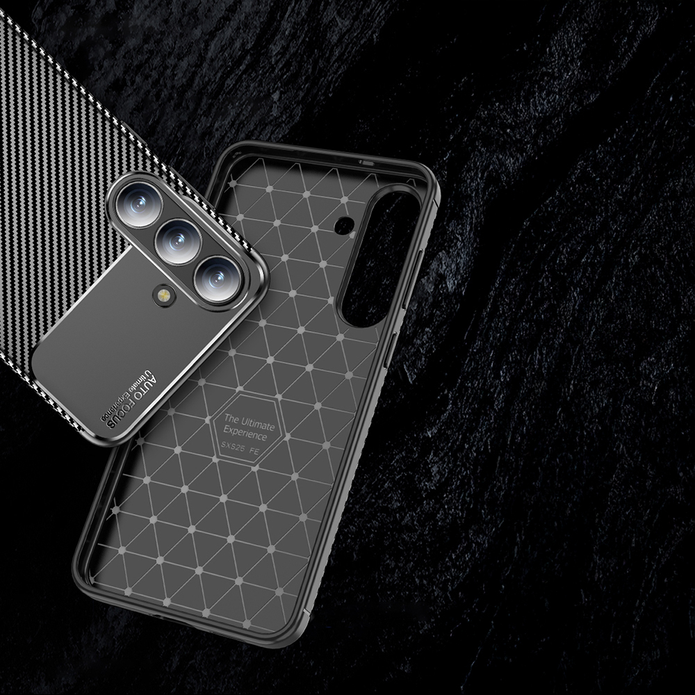Samsung Galaxy S25 Uyumlu FE Kılıf Zore Negro Silikon Kapak - 9
