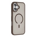 Apple iPhone 17 Uyumlu Kılıf M-safe Şarj Özellikli Mat Arka Yüzey Zore Sio Kapak - 4