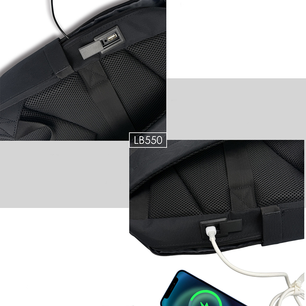 Lenyes LB550 Voyagers Serisi 1200D Su Geçirmez Seyahat Sırt Çantası - 3