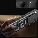 Tecno Camon 40 Premier 5G Kılıf Magnetik Standlı Kamera Korumalı Zore Sürgülü Vega Kapak - 3