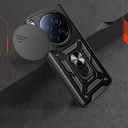 Tecno Camon 40 Premier 5G Kılıf Magnetik Standlı Kamera Korumalı Zore Sürgülü Vega Kapak - 4