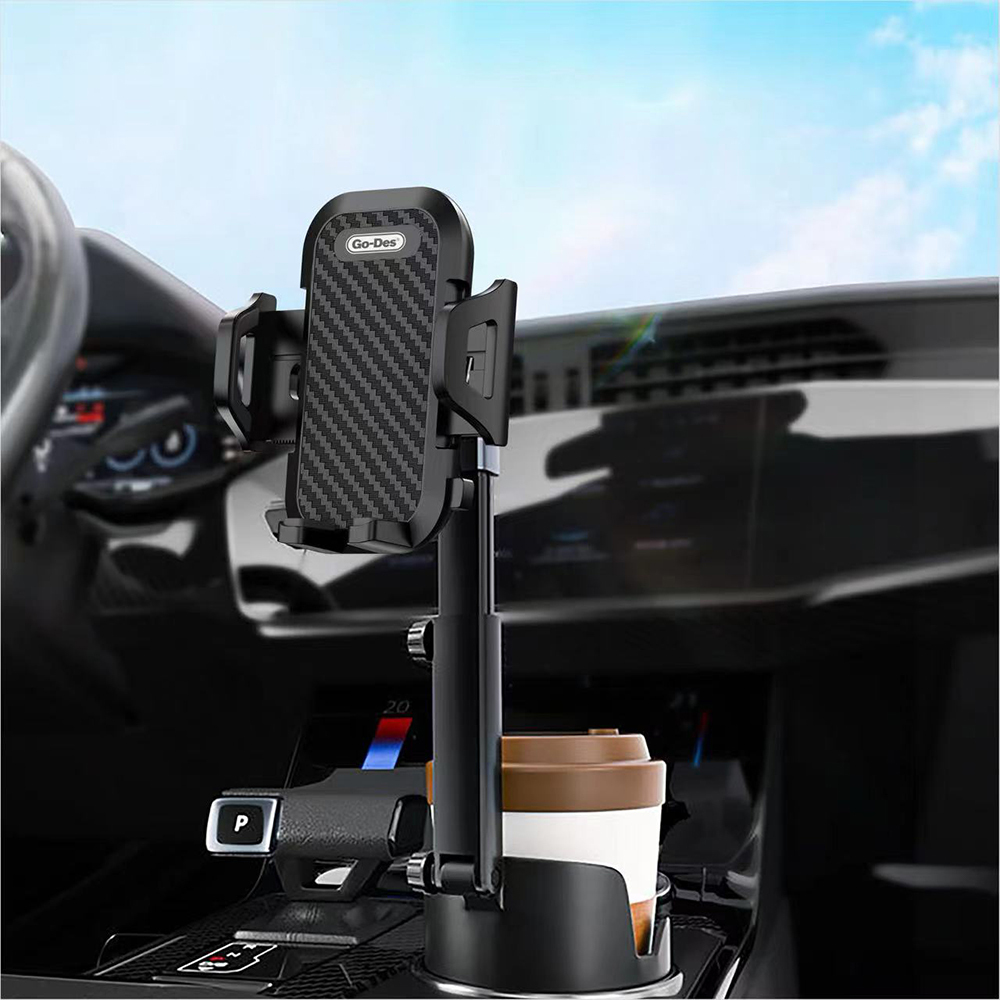 Go Des GD-HD255 M-safe 360 Derece Dönebilen Bardaklık Tasarım Telefon Tutucu - 1