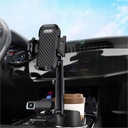 Go Des GD-HD255 M-safe 360 Derece Dönebilen Bardaklık Tasarım Telefon Tutucu - 1