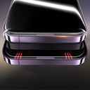 Apple iPhone 16 Pro Max Uyumlu Zore 3D Mobi HD Temperli Cam Ekran Koruyucu + Kolay Uygulama Aparatı - 1