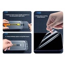 Apple iPhone 16 Pro Max Uyumlu Zore 3D Mobi HD Temperli Cam Ekran Koruyucu + Kolay Uygulama Aparatı - 2