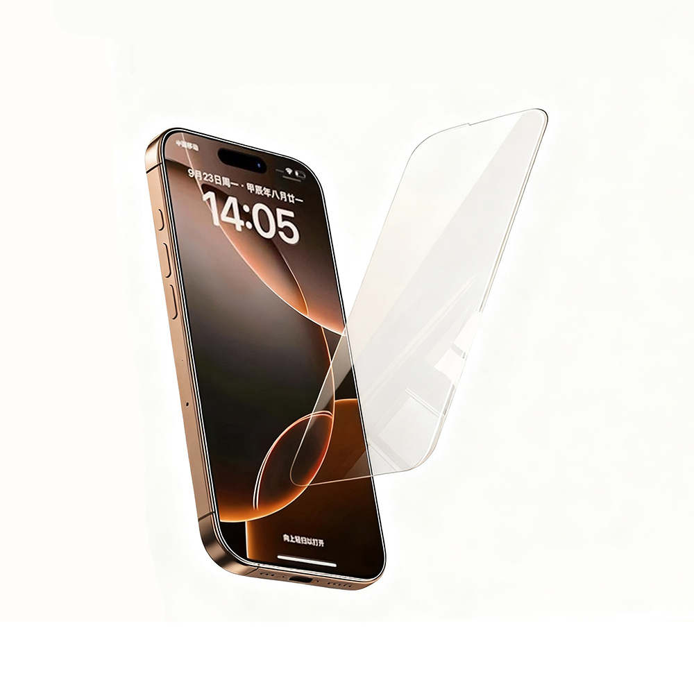 Apple iPhone 16 Pro Max Uyumlu Zore 3D Mobi HD Temperli Cam Ekran Koruyucu - 1