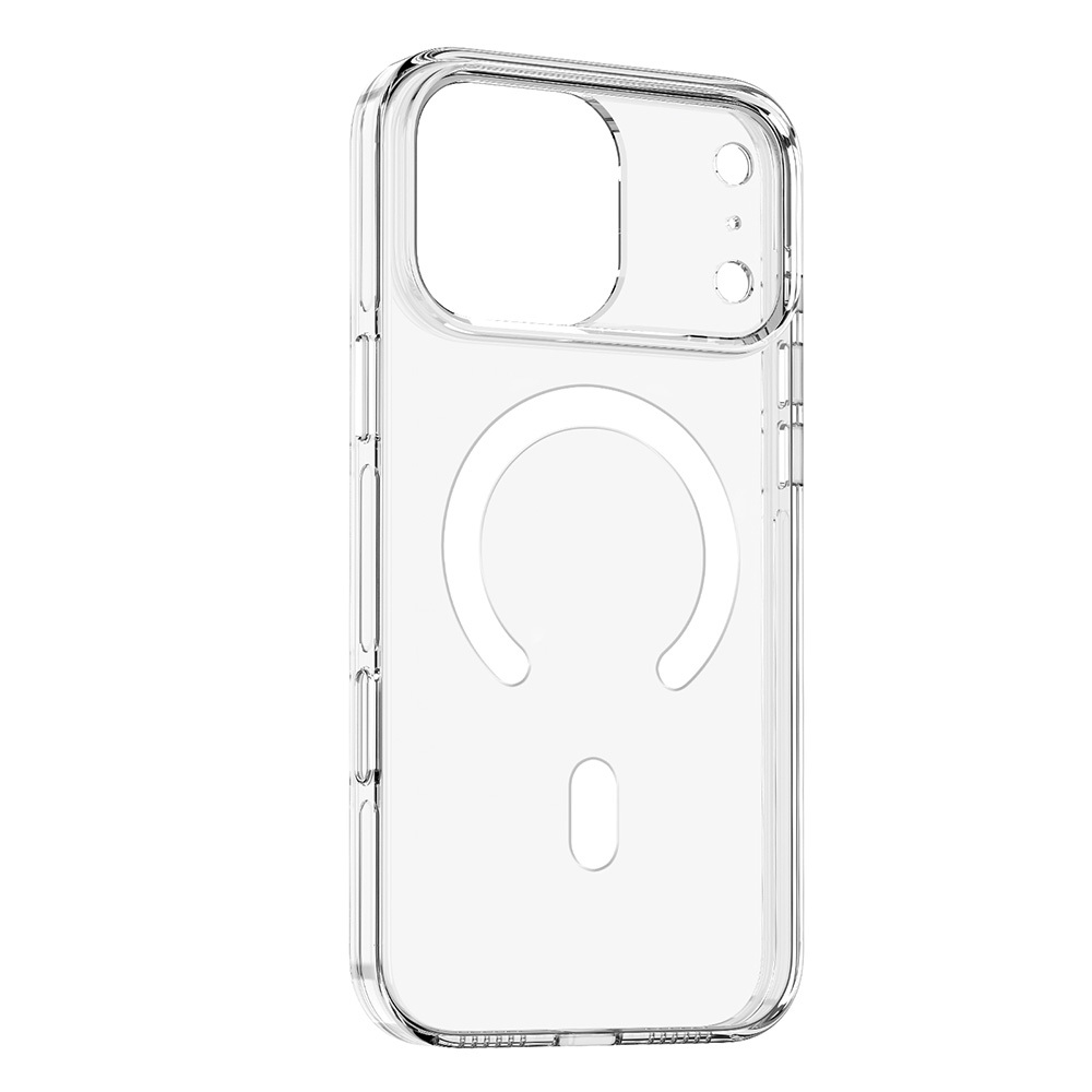 Apple iPhone 17 Pro Max Uyumlu Kılıf M-safe Şarj Özellikli Kamera Korumalı Zore Kripto Kapak - 1