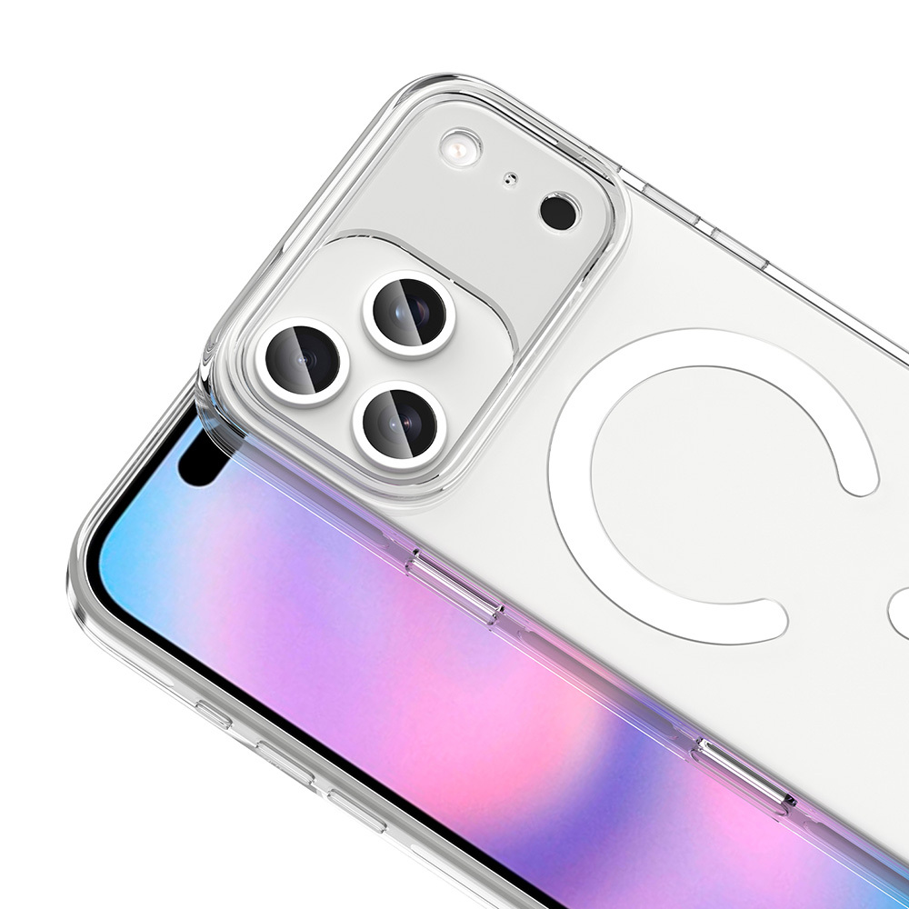 Apple iPhone 17 Pro Max Uyumlu Kılıf M-safe Şarj Özellikli Kamera Korumalı Zore Kripto Kapak - 2