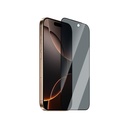 Apple iPhone 16 Pro Max Uyumlu CaseWorld Applicator Serisi 2.5D Eyesafe Mavi Işık Teknolojili 0.33mm Privacy Temperli Cam Ekran Koruyucu + Uygulama Aparatı - 1