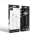 Lenyes LC548-TC-TC Type-C to Type-C Hızlı Şarj Özellikli PD Data ve Şarj Kablosu 60W 1M - 4