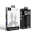 Lenyes LC551 Type-C to Lightning Hızlı Şarj Özellikli Data ve Şarj Kablosu 27W 1M - 1