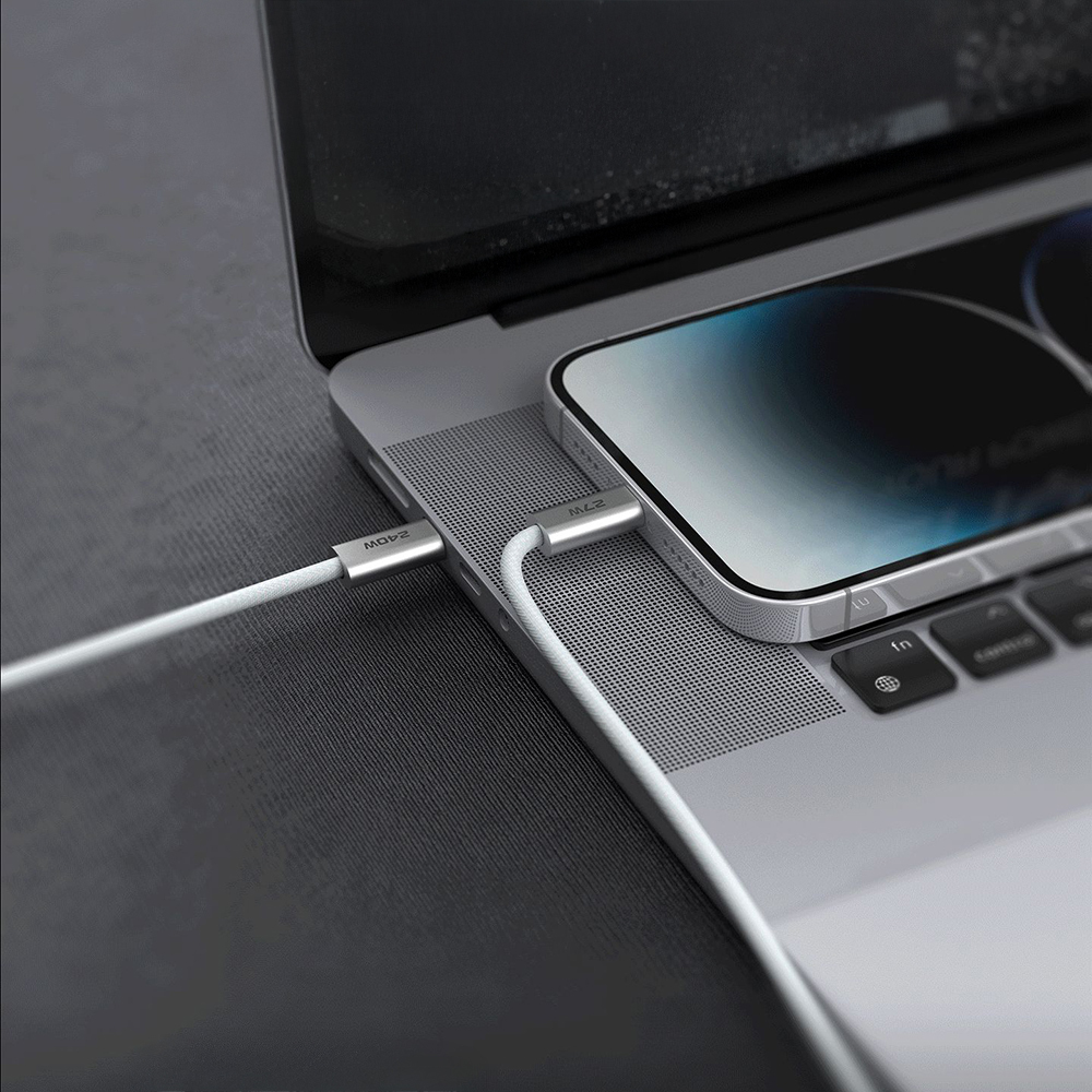 Lenyes LC551 Type-C to Lightning Hızlı Şarj Özellikli Data ve Şarj Kablosu 27W 1M - 2