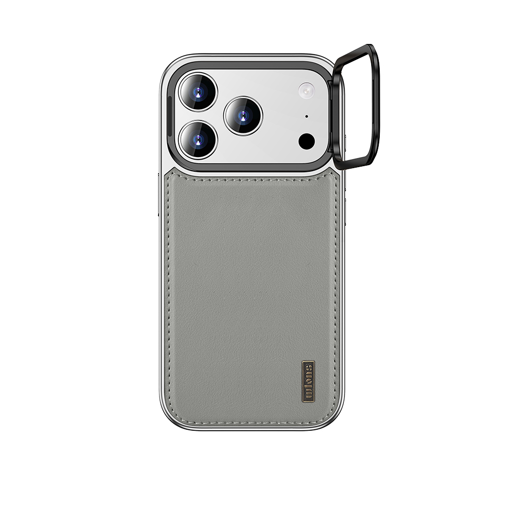 Apple iPhone 17 Pro Uyumlu Kılıf M-safe Şarj Özellikli Standlı Leto Kapak - 1