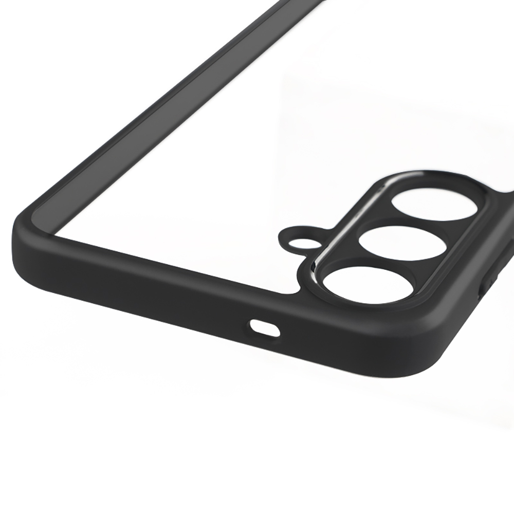 Samsung Galaxy S25 Uyumlu FE Kılıf Kamera Korumalı Şeffaf Arka Yüzey Zore New Roll Kapak - 7
