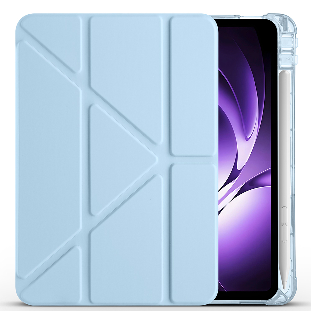 Xiaomi Redmi K Pad Kılıf Zore Tri Folding Kalem Bölmeli Standlı Kılıf - 6