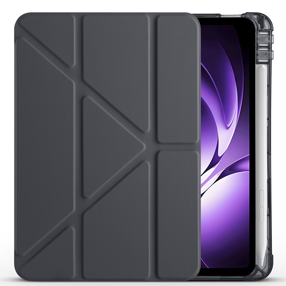 Xiaomi Redmi K Pad Kılıf Zore Tri Folding Kalem Bölmeli Standlı Kılıf - 7