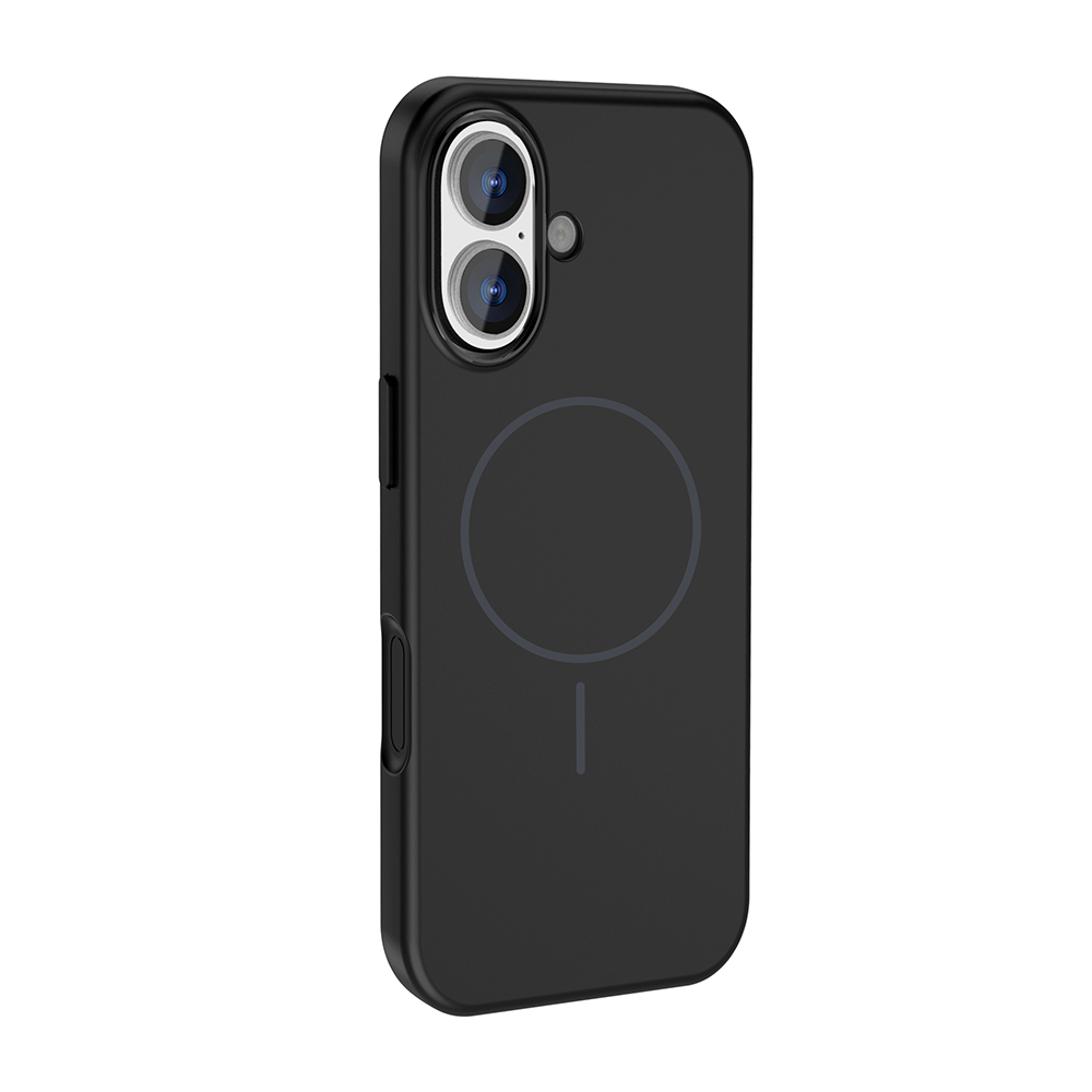Apple iPhone 17 Uyumlu Kılıf M-Safe Şarj Özellikli Metal Kamera Çerçeveli Zore Edi Silikon Kapak - 3