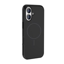 Apple iPhone 17 Uyumlu Kılıf M-Safe Şarj Özellikli Metal Kamera Çerçeveli Zore Edi Silikon Kapak - 3