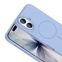 Apple iPhone 17 Uyumlu Kılıf M-Safe Şarj Özellikli Metal Kamera Çerçeveli Zore Edi Silikon Kapak - 6
