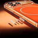 Apple iPhone 17 Pro Uyumlu Kılıf Zore M-safe Şarj Özellikli Şeffaf Kamera Kontrol Butonlu Lugano Kapak - 4