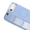 Apple iPhone 17 Air Uyumlu Kılıf M-Safe Şarj Özellikli Metal Kamera Çerçeveli Zore Edi Silikon Kapak - 7