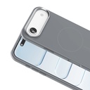 Apple iPhone 17 Air Uyumlu Kılıf M-Safe Şarj Özellikli Metal Kamera Çerçeveli Zore Edi Silikon Kapak - 8