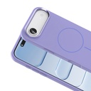 Apple iPhone 17 Air Uyumlu Kılıf M-Safe Şarj Özellikli Metal Kamera Çerçeveli Zore Edi Silikon Kapak - 9