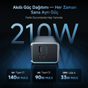 CUKTECH 15 Ultra 20000 mAh 165W PD 3.1 Powerbank | Laptop, iPhone, MacBook, Samsung ve Diğer Cihazlarla Uyumlu Dijital Ekranlı Hızlı Şarj Cihazı