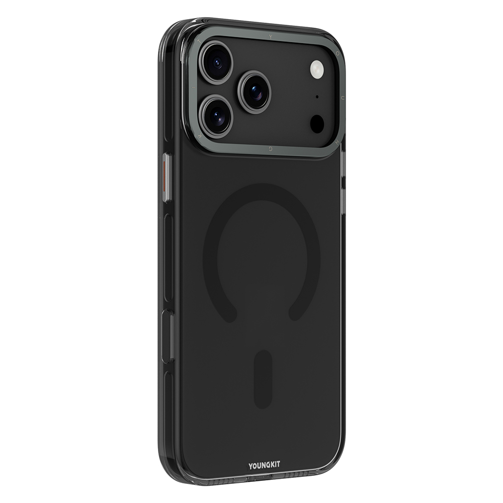 Apple iPhone 17 Pro Max Uyumlu Kılıf M-safe Şarj Özellikli Şeffaf Youngkit Crystal Shield Serisi Kapak - 4