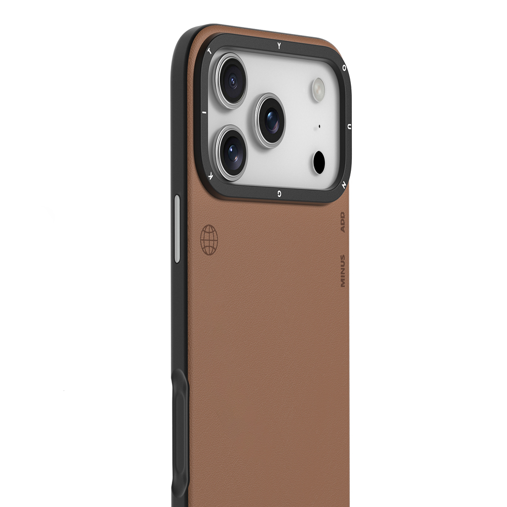 Apple iPhone 17 Pro Uyumlu Kılıf M-safe Şarj Özellikli Basit Mat Deri Desenli Youngkit Tech Fashion Serisi Kapak - 7