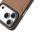 Apple iPhone 17 Pro Uyumlu Kılıf M-safe Şarj Özellikli Basit Mat Deri Desenli Youngkit Tech Fashion Serisi Kapak - 8