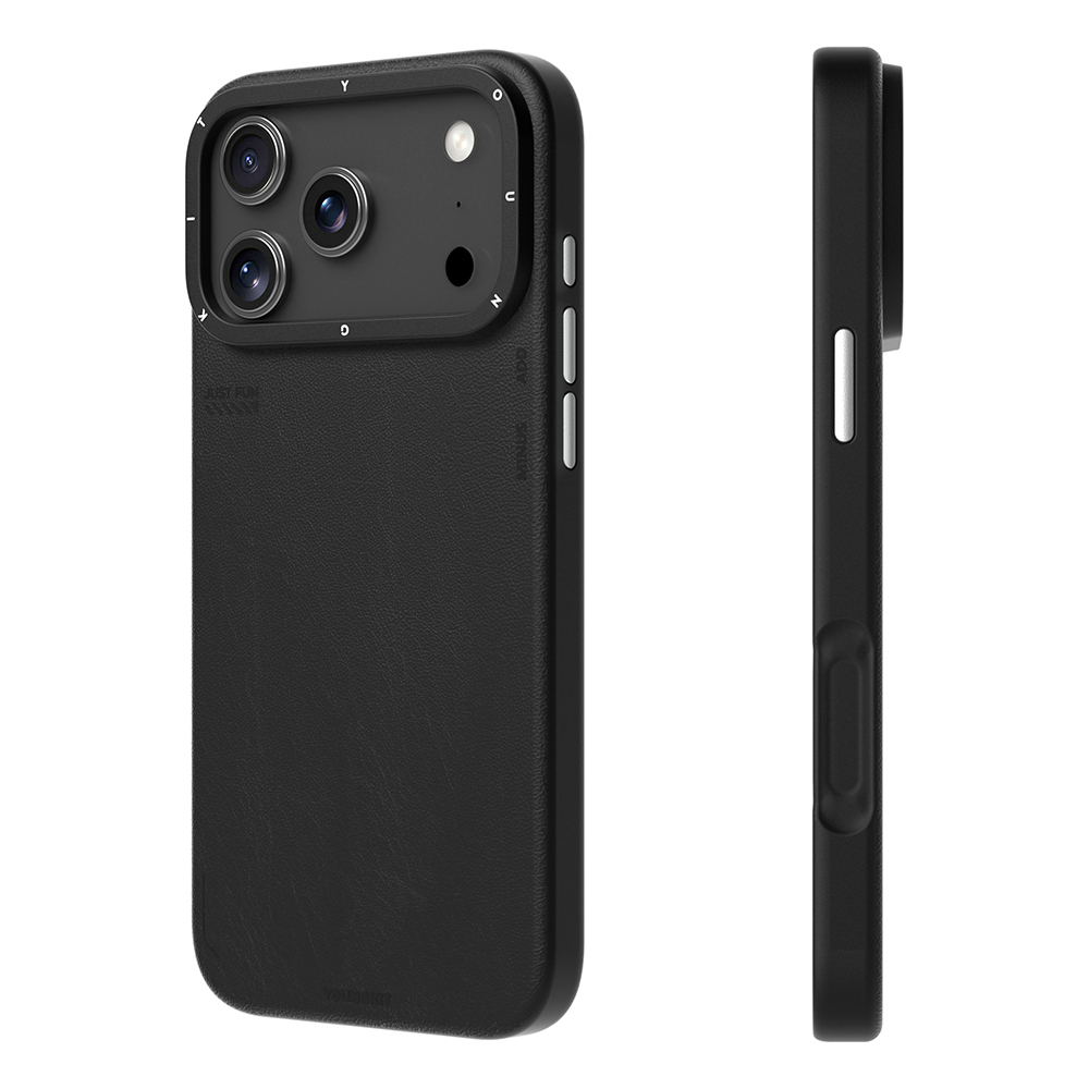Apple iPhone 17 Pro Max Uyumlu Kılıf M-safe Şarj Özellikli Basit Mat Deri Desenli Youngkit Tech Fashion Serisi Kapak - 6